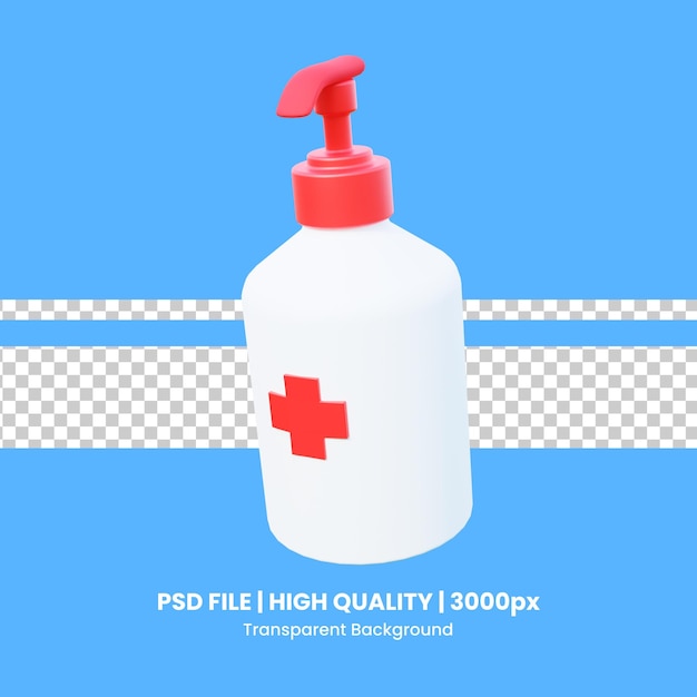 A bottle of psd file is shown with a red cross on it.