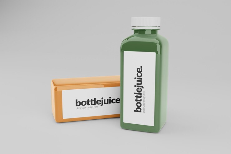 PSD bottle of water mockup