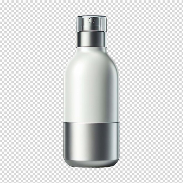 PSD a bottle of white liquid is shown on a paper