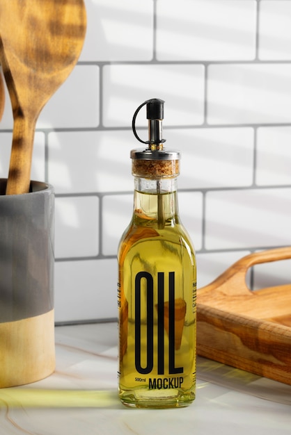 Bottles mockup with dispenser