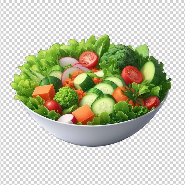 Bountiful summer salad png