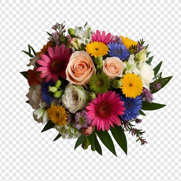 PSD un bouquet di fiori dalla compagnia della compagnia