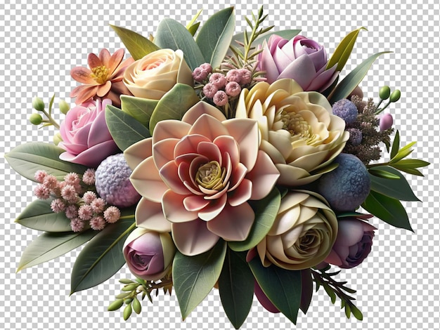 PSD un bouquet di fiori