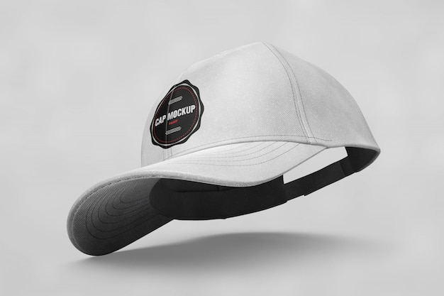 Bovenaanzicht cap mock up