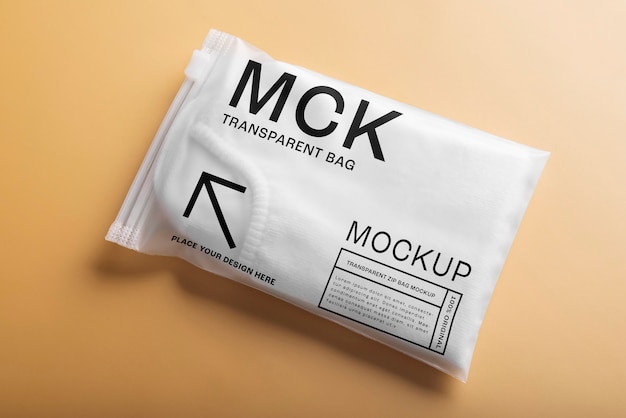 Bovenaanzicht transparant tasmodel