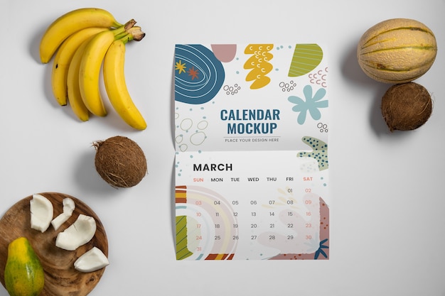 Bovenbeeld Braziliaanse esthetische kalender