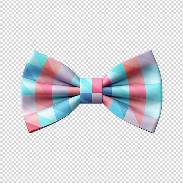 PSD bow tie isolated on transparent background