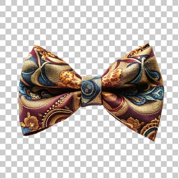PSD bow tie isolated on transparent background
