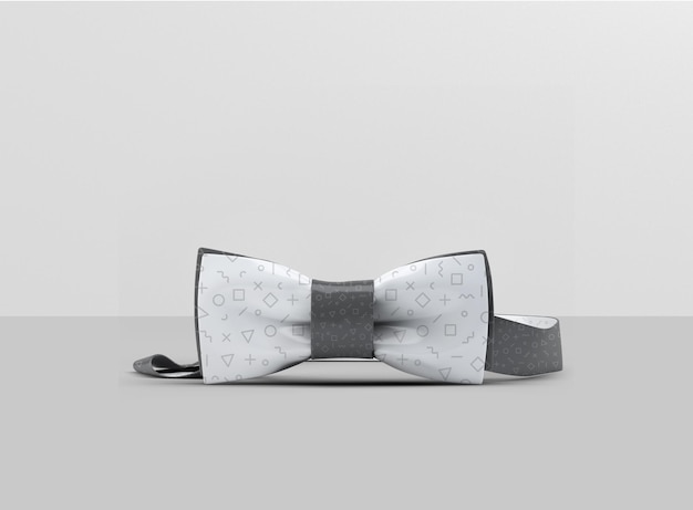 PSD bow tie mockup