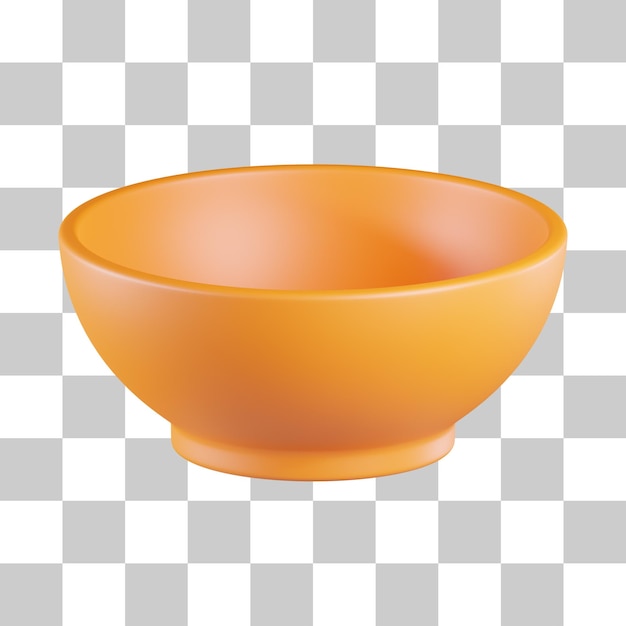 3D 碗圖像