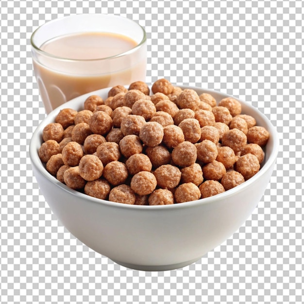 a bowl of dog food with different colored dog biscuits on transparent background