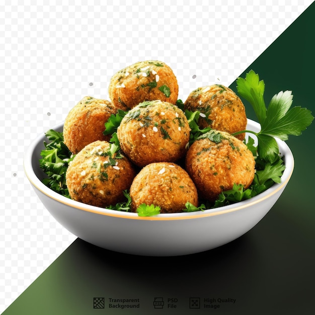 A bowl of food with a green and white background.