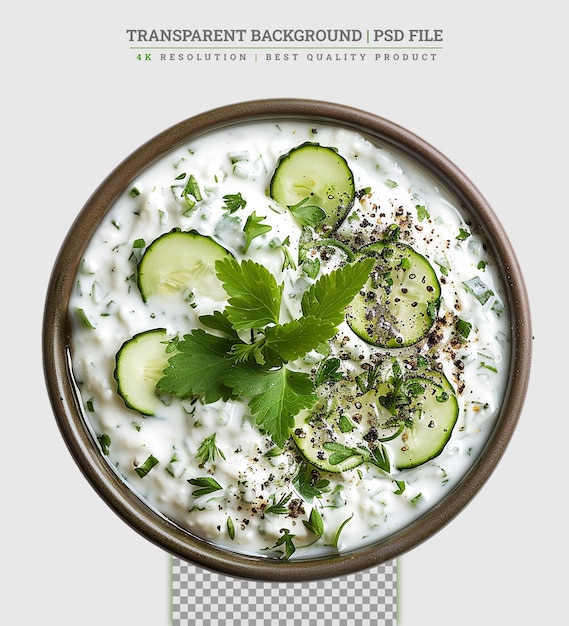 PSD bowl of tasty sour cream with green onion on white background