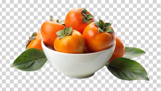 PSD a bowl of tomatoes with leaves and leaves on a checkered background