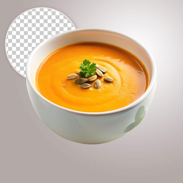 PSD bowl of vegetable soup