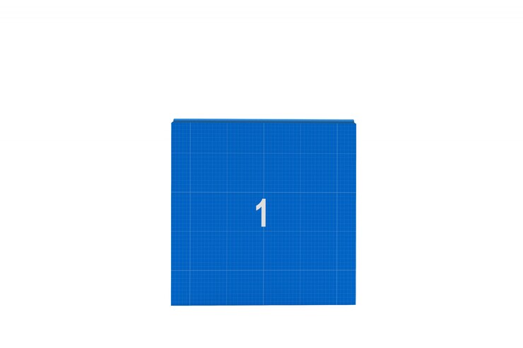 PSD box front mockup