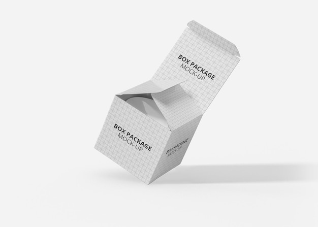 Box Mockup for Cream Jar