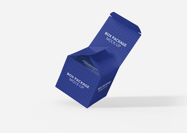 Box Mockup for Cream Jar