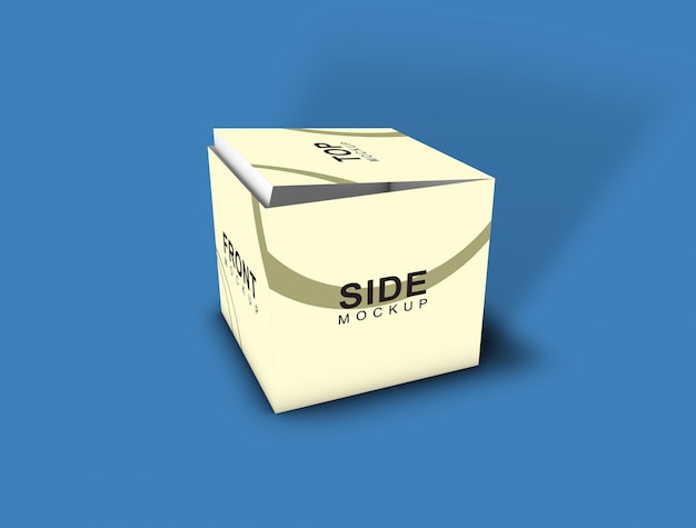 Box mockup - packaging