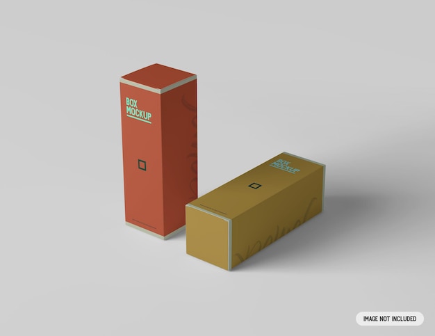 PSD box mockup