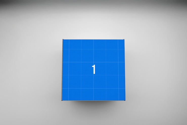 PSD box mockup