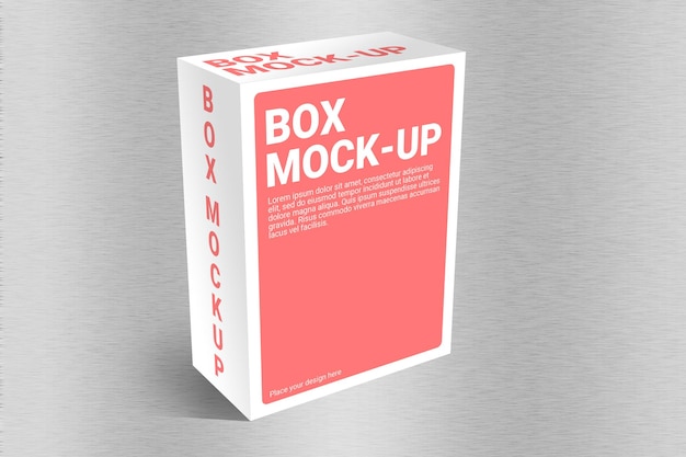 PSD box mockup