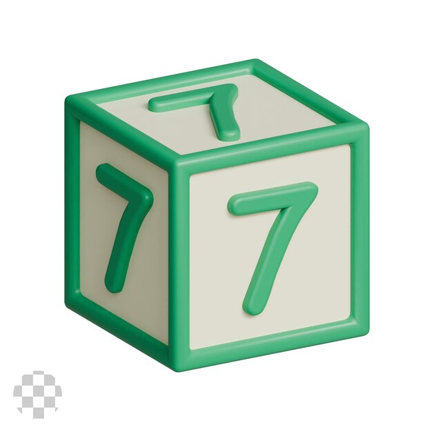box number green 7