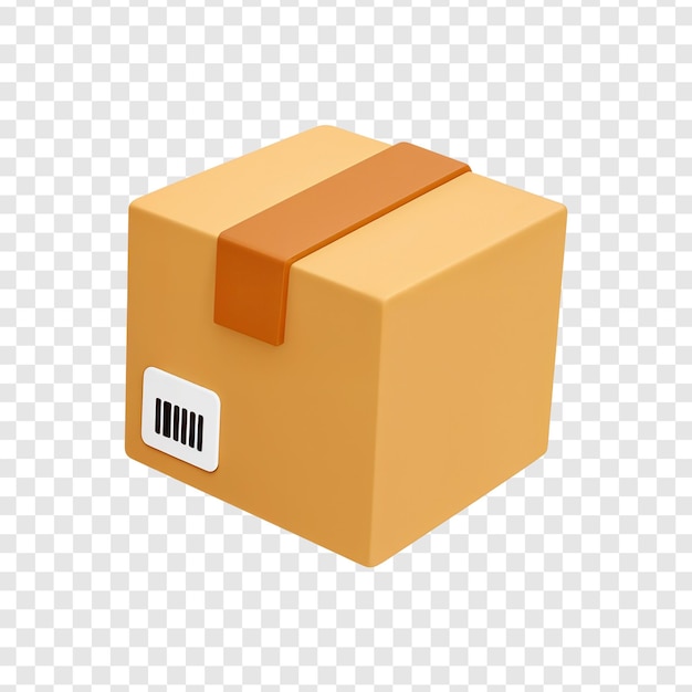 Икона 3D-пакета коробки