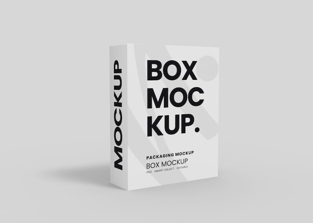 Mockup pacchetto confezione