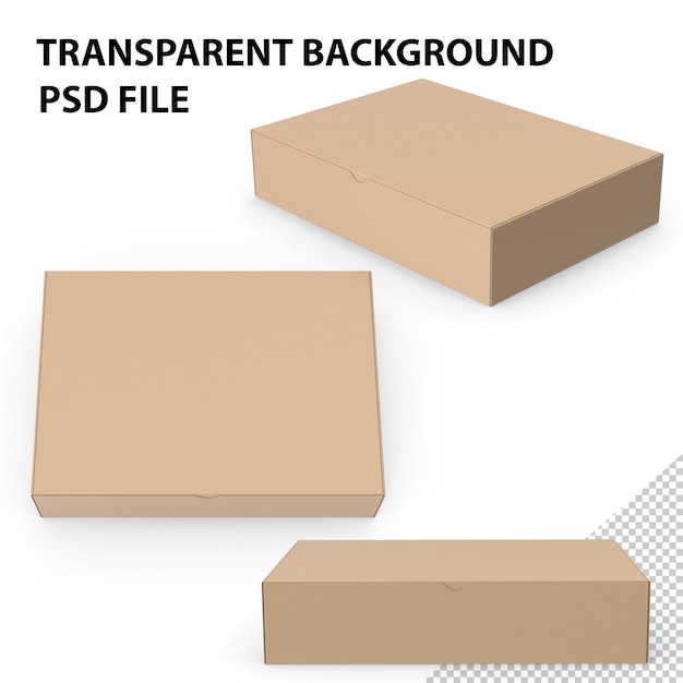 PSD box package png