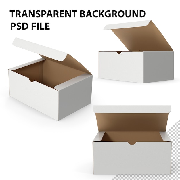 PSD box package png