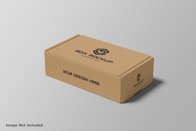 PSD box packaging mockup