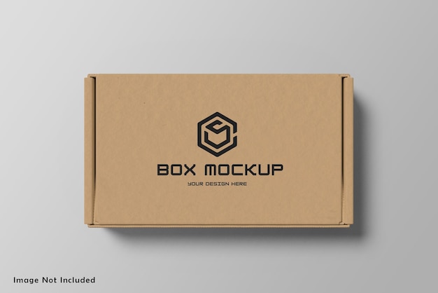 PSD Макет упаковки коробки