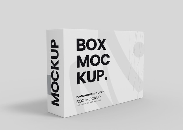 Box pakket mockup