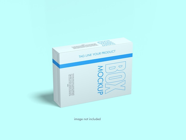 PSD box product mockup