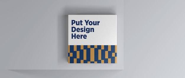 put your design here라는 문구가 적힌 상자