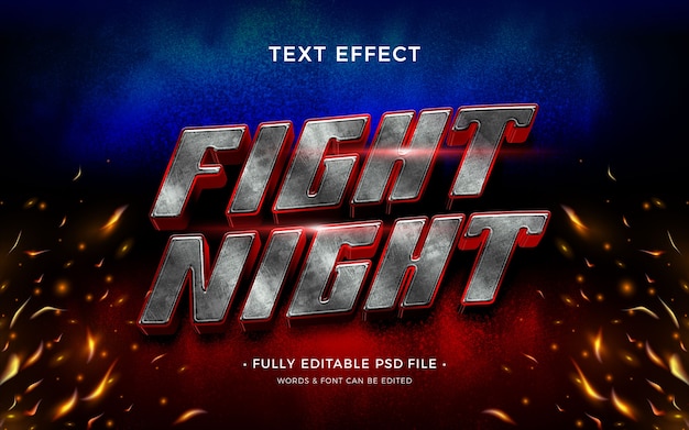 PSD boxing day text effect