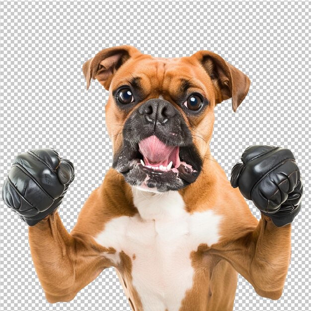 Boxing dog