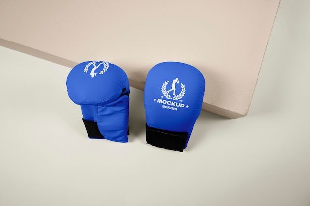 PSD boxing set mockup design