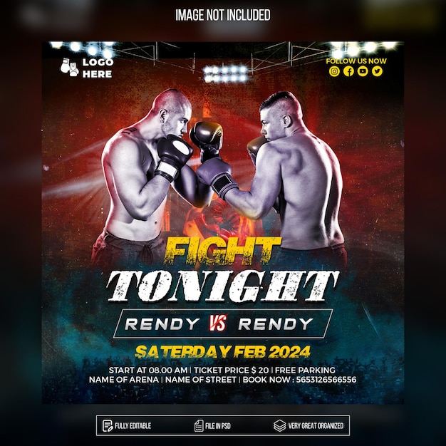 Fight Night Banner