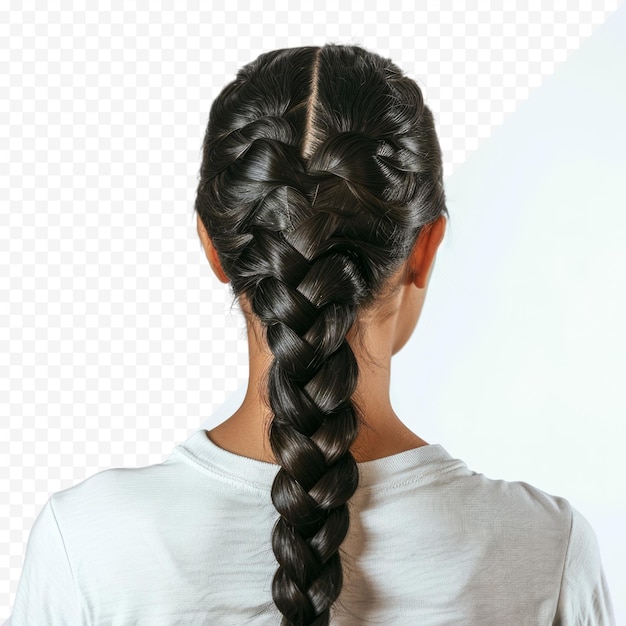 Braided hair on serbian way