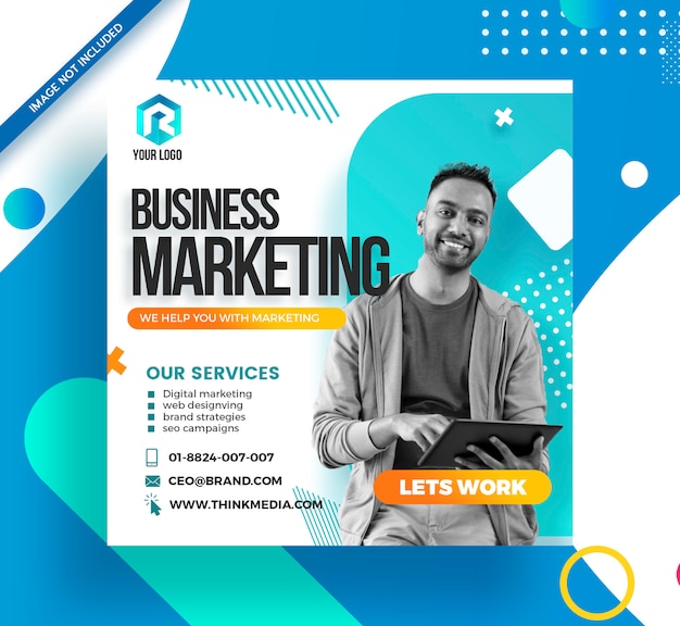 Branding Agency Corporate Social Media Post Banner