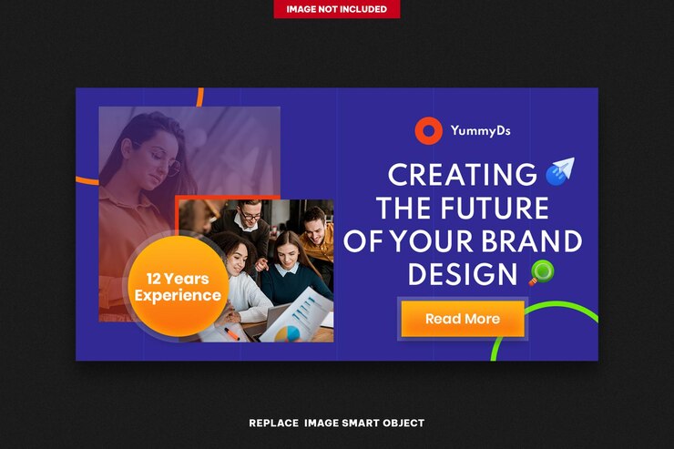 PSD branding amp creative agency fb newsfeed