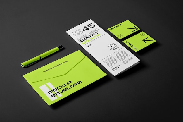 PSD branding identity mockup design