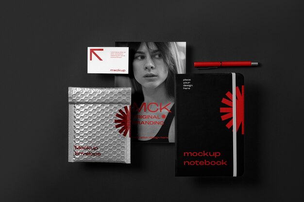 Branding identity mockup design