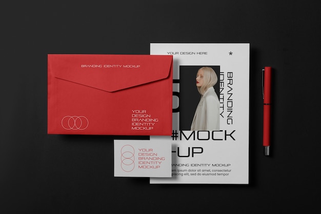 PSD branding identity mockup design