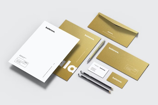 Branding identity mockup