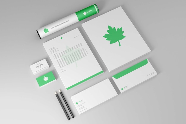 Branding kit mockup