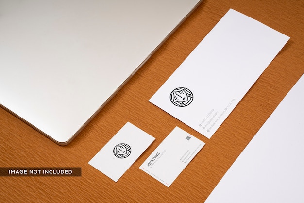 Branding Mockup in bruin