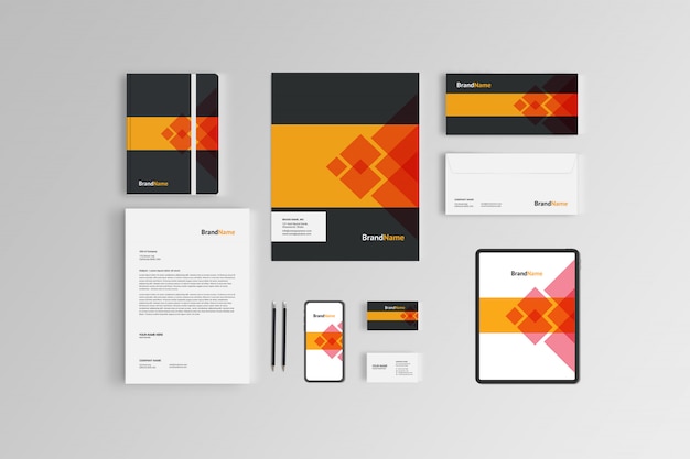 Branding Stacjonarna makieta